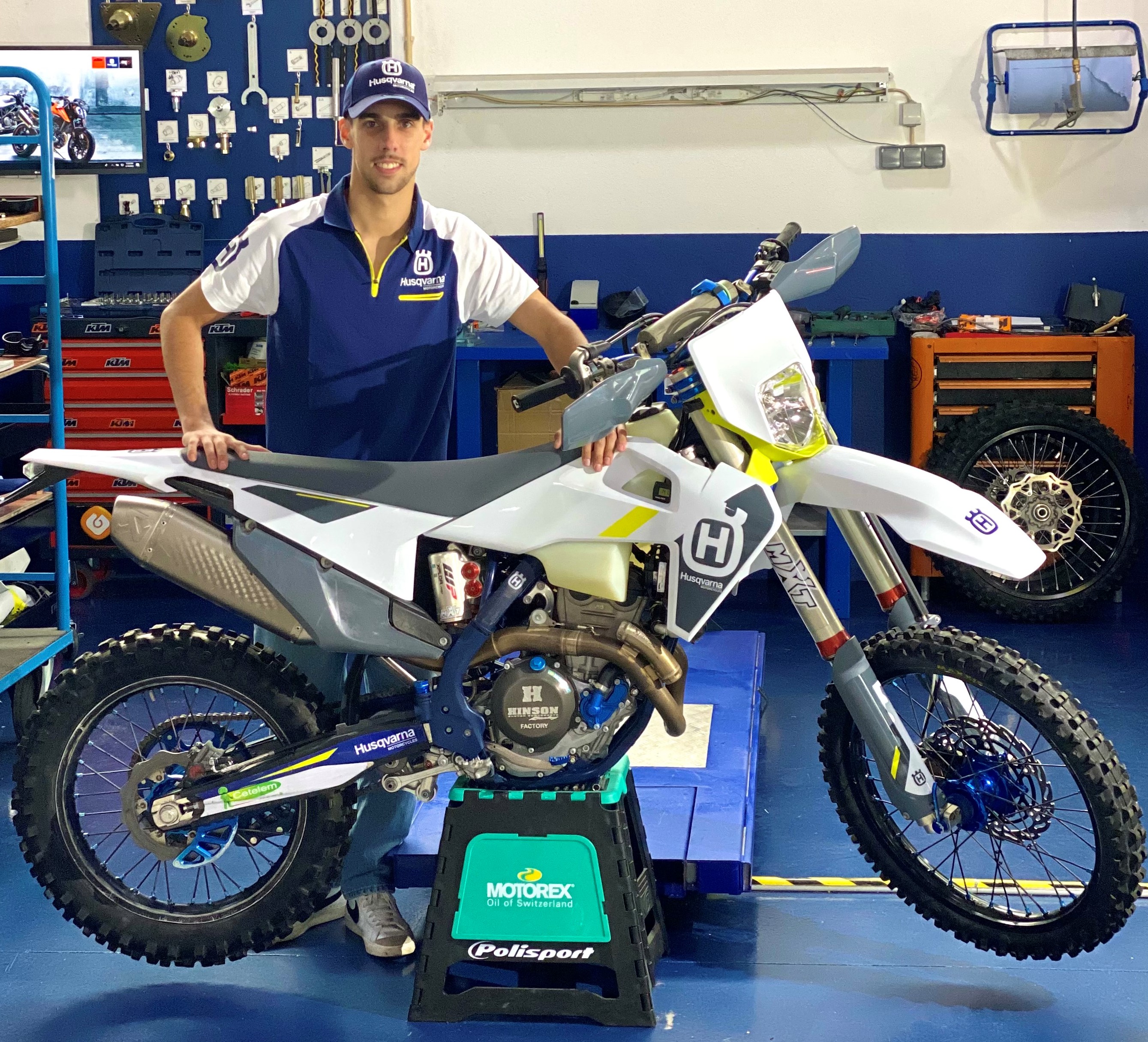 Tomás Clemente com Husqvarna Portugal